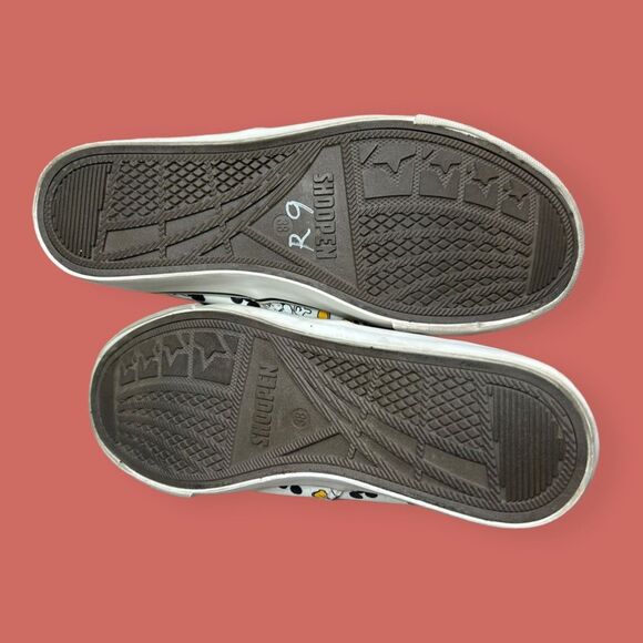 🐭 MICKEY MOUSE DISNEY CANVAS LACE UP SNEAKERS CHARACTER SIZE EU 38 US 7.5 - Picture 10 of 12